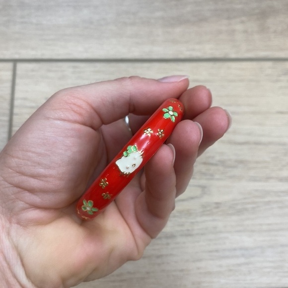 Vintage Hello Kitty Bangle Bracelet - Picture 2 of 6